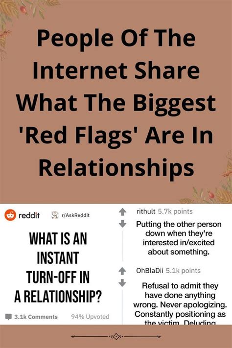 People Of The Internet Share What The Biggest 'Red Flags' Are In ...