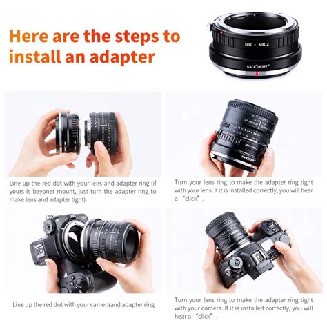 Nikon F to Z Adapter | K&F Concept - K&F Concept