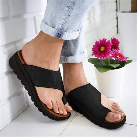 Feelglad - GLiving Women's Soft Big Toe Correction Bunion Shoes Ladies ...