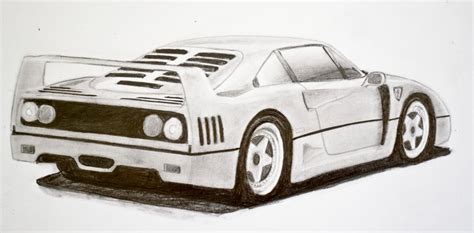 Ferrari F40 by Anths95 on DeviantArt