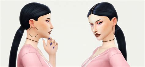 Best Ponytail CC Hair For The Sims 4 (All Free) – FandomSpot