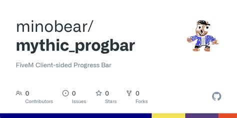 GitHub - minobear/mythic_progbar: FiveM Client-sided Progress Bar