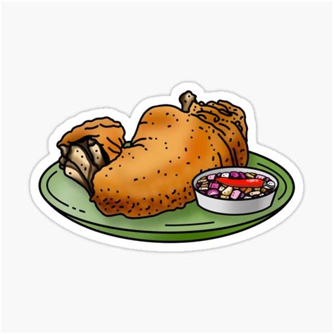 "Crispy Pata - Filipino Food" Sticker for Sale by lusoblaban | Redbubble