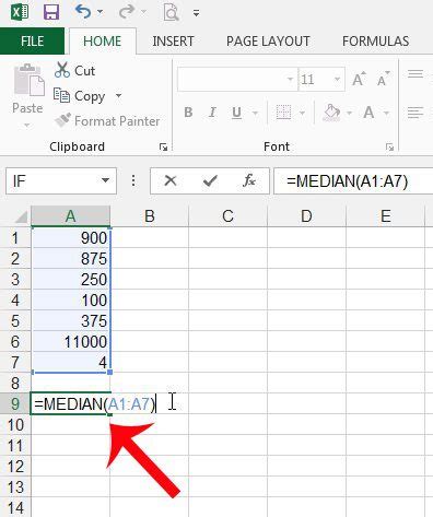 How to Calculate Median in Excel 2013 - Solve Your Tech