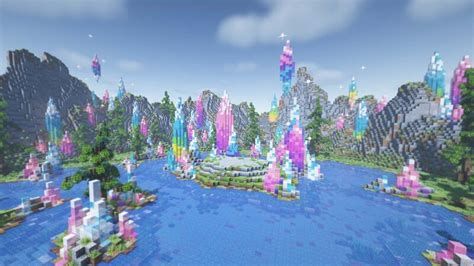 End Crystal Tower Minecraft Map