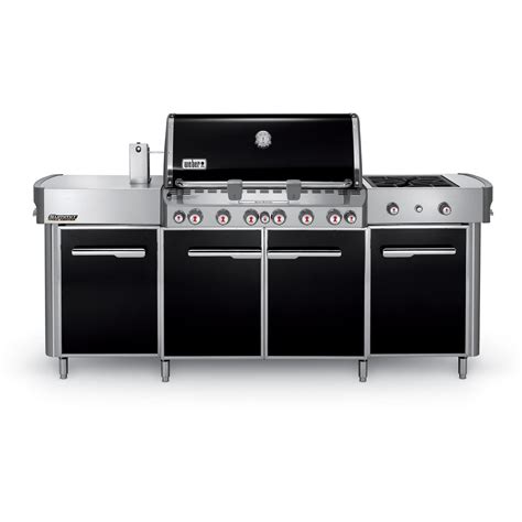 Weber Summit Grill Center Natural Gas Grill With Rotisserie, Sear ...