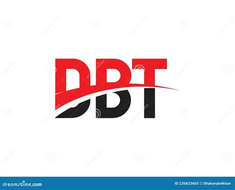 DBT Letter Initial Logo Design Vector Illustration Stock Vector ...