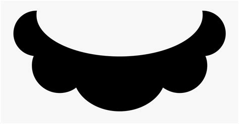 Mario Mustache Filled Icon - Moustache Mario Png , Free Transparent ...