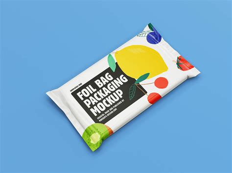 5 Free Cold Seal Foil Packaging Mockup PSD Files - Good Mockups