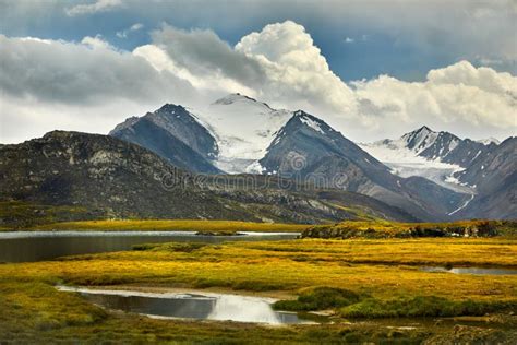 Mountains of Kyrgyzstan stock photo. Image of adventure - 124743772