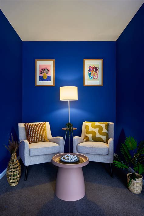 Cobalt Blue Wall Paint