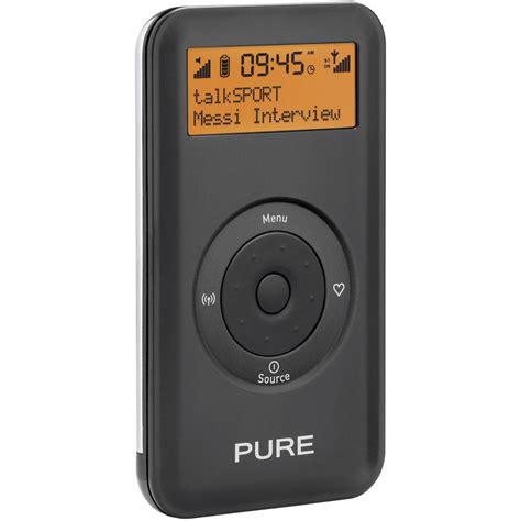 DAB+ Pocket radio Pure Move 2500 rechargeable Black from Conrad.com