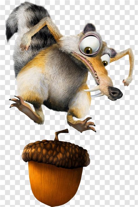 Ice Age 2: The Meltdown Scrat Acorn - 5 - Sloth Transparent PNG