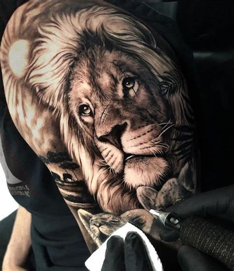 Lion Tattoo - 63 Brilliant Lion Tattoos Designs And Ideas