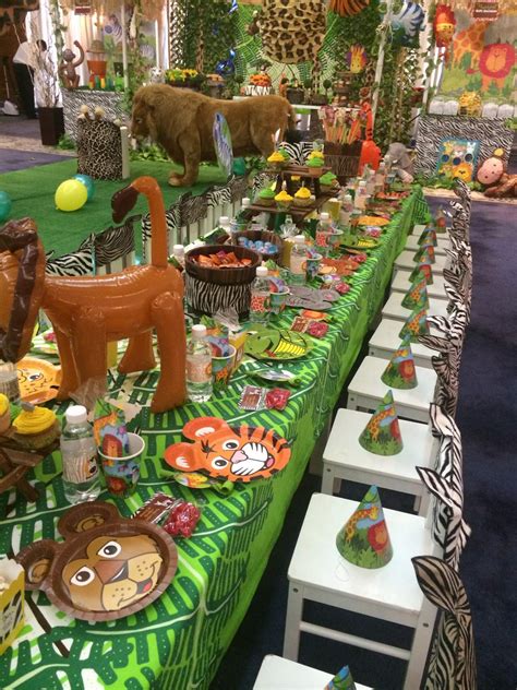 The Best Jungle Birthday Party Ideas – Home, Family, Style and Art Ideas