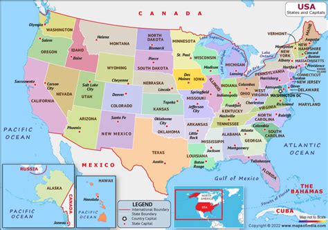 US Map | United States of America (USA) Map | Download HD Map of the USA