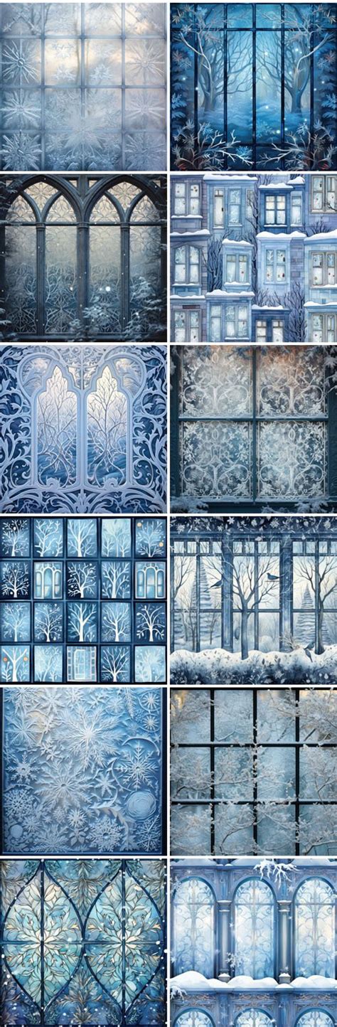 20 Frosty Windows Patterns - SoftArchive