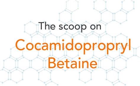 What is Cocamidopropyl Betaine: Chemical Free Living - Force of Nature