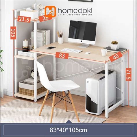 Promo Homedoki meja pc/meja komputer/pc table/meja gaming/meja komputer ...