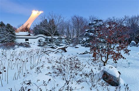 Winter Wonderland At Montreal Botanical Garden Photograph by David Giral