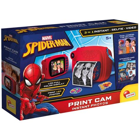 Marvel Spider-Man 3-in-1 Print Camera | Smyths Toys Ireland