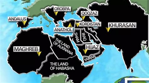 ISIS unveils chilling new map of Europe as it plans for world ...