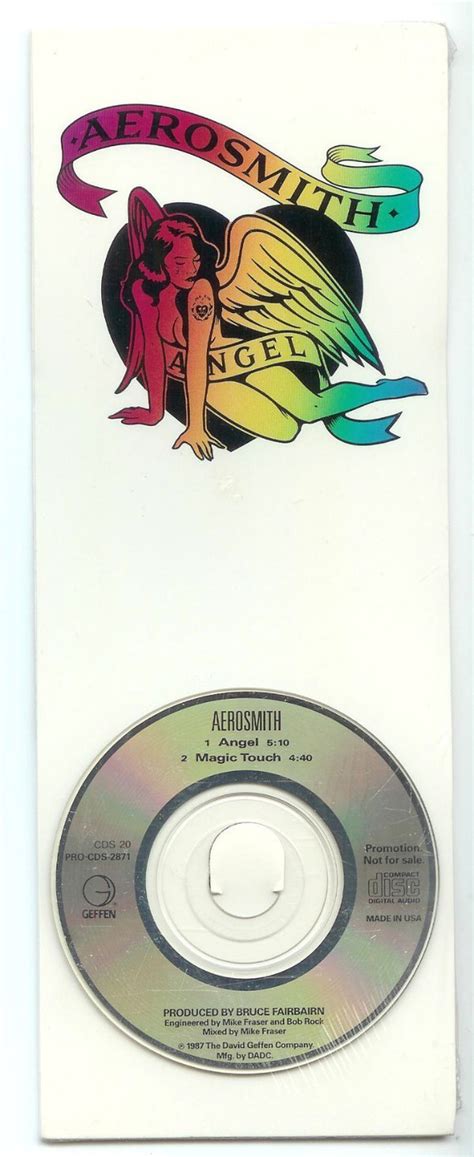 Aerosmith – Angel (1987, CD) - Discogs