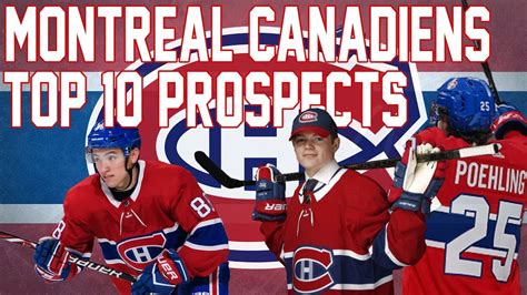 Montreal Canadiens Top 10 Prospects (2019) - YouTube