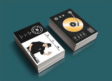 28+ DJ Business Cards Templates - Photoshop, Ms Word, Publisher, AI