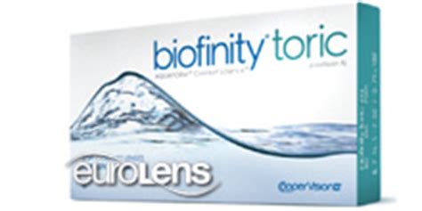 Biofinity Toric Contact Lenses (as low as €46.51) at euroLens (Europe)