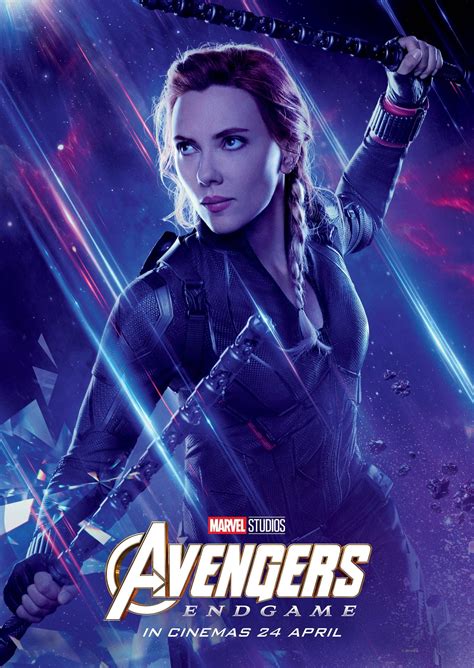 'Avengers: Endgame' International Character Posters Revealed | Black widow marvel, Black widow ...