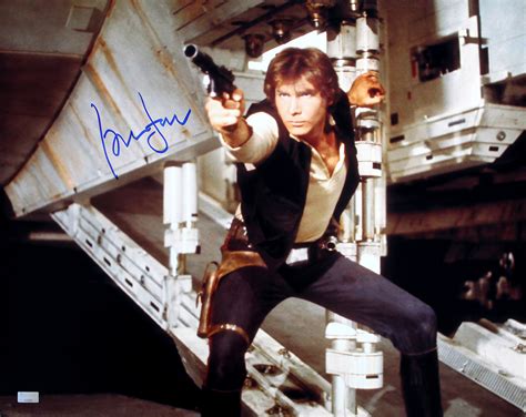 Harrison Ford Autographed Star Wars 16x20 Photo