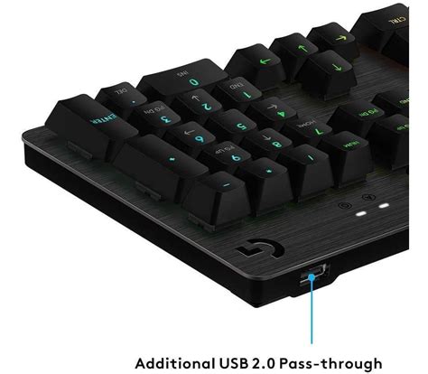 Logitech G513 Carbon RGB Mechanical Gaming Keyboard - CARBON - LINEAR SWITCH