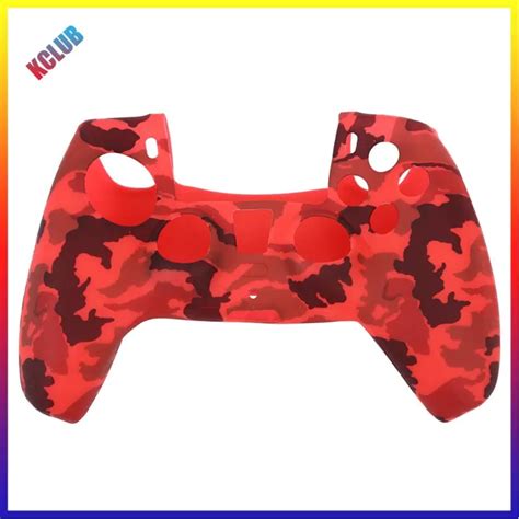 For DualSense Controller Skin Camouflage Silicone Case for PS5 ...