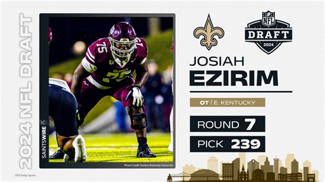 WATCH: Josiah Ezirim gets draft-day call from Saints in must-see video - BVM Sports