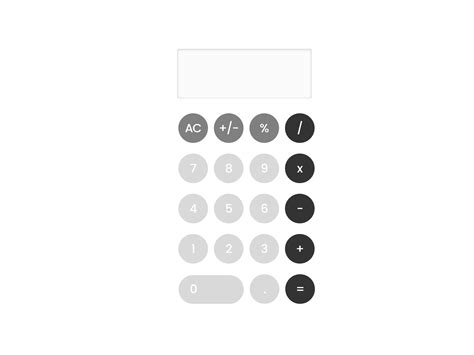 Gray Calculator by Ulathi Ncube on Dribbble