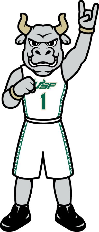 South Florida Bulls Logo - Mascot Logo - NCAA Division I s-t (NCAA s-t ...