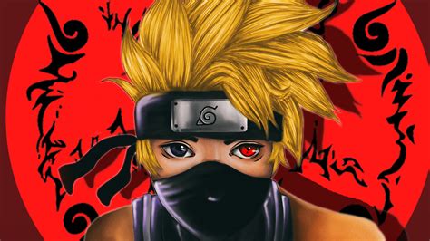 Red Anime Wallpaper 4K Naruto