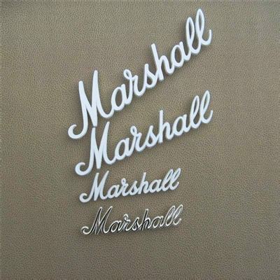 Genuine Marshall amp logo