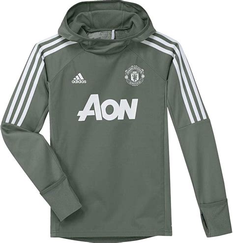adidas Children's Manchester United Warm Jacket: Amazon.co.uk: Clothing