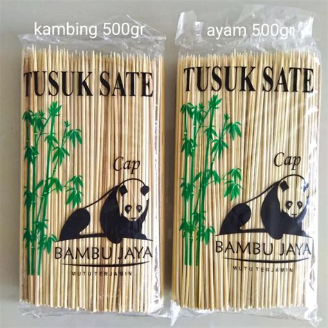 Tusuk sate ayam 500gr/ kambing 500gr kemasan ekonomis | Lazada Indonesia