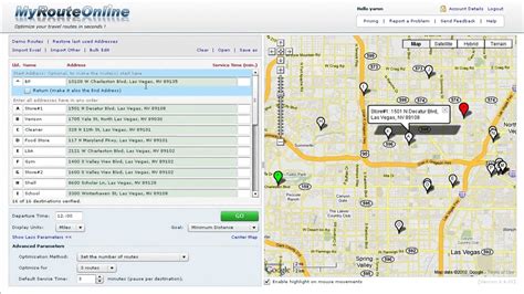 Google Map Route Planner | Examples and Forms