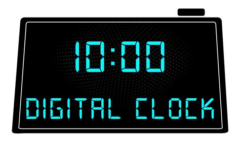 Digital Clock Tab