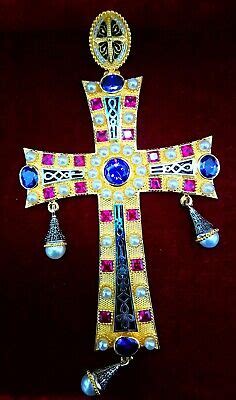 Orthodox Christian Bishop Archimandrite Priest Cross Pectoral Encolpion Vestment | eBay