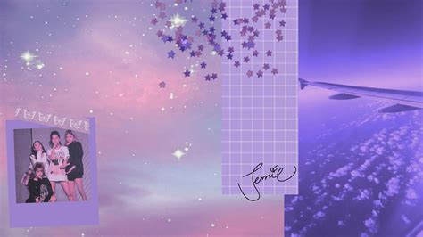 Purple Aesthetic Blackpink Wallpaper for Pc and Mac