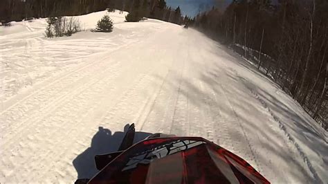 Snowmobiling in Greenville Maine 03/08/14 - YouTube