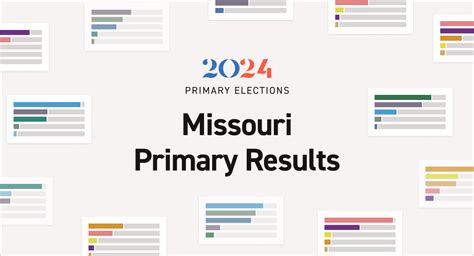 Missouri Senate Primary Results 2024: Live Election Map | Races by County - POLITICO