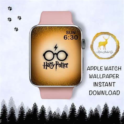 Apple Watch Wallpaper Harry Potter Watch Face Apple Watch | Etsy