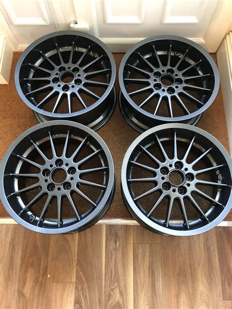 For Sale - BMW Style 32 18” wheels 8j, 9j gun 5x120 *genuine ...