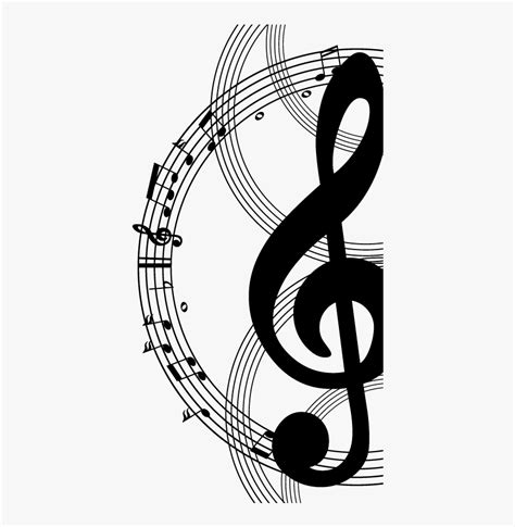 Cle De Sol Png - Musical Note Circle, Transparent Png - kindpng